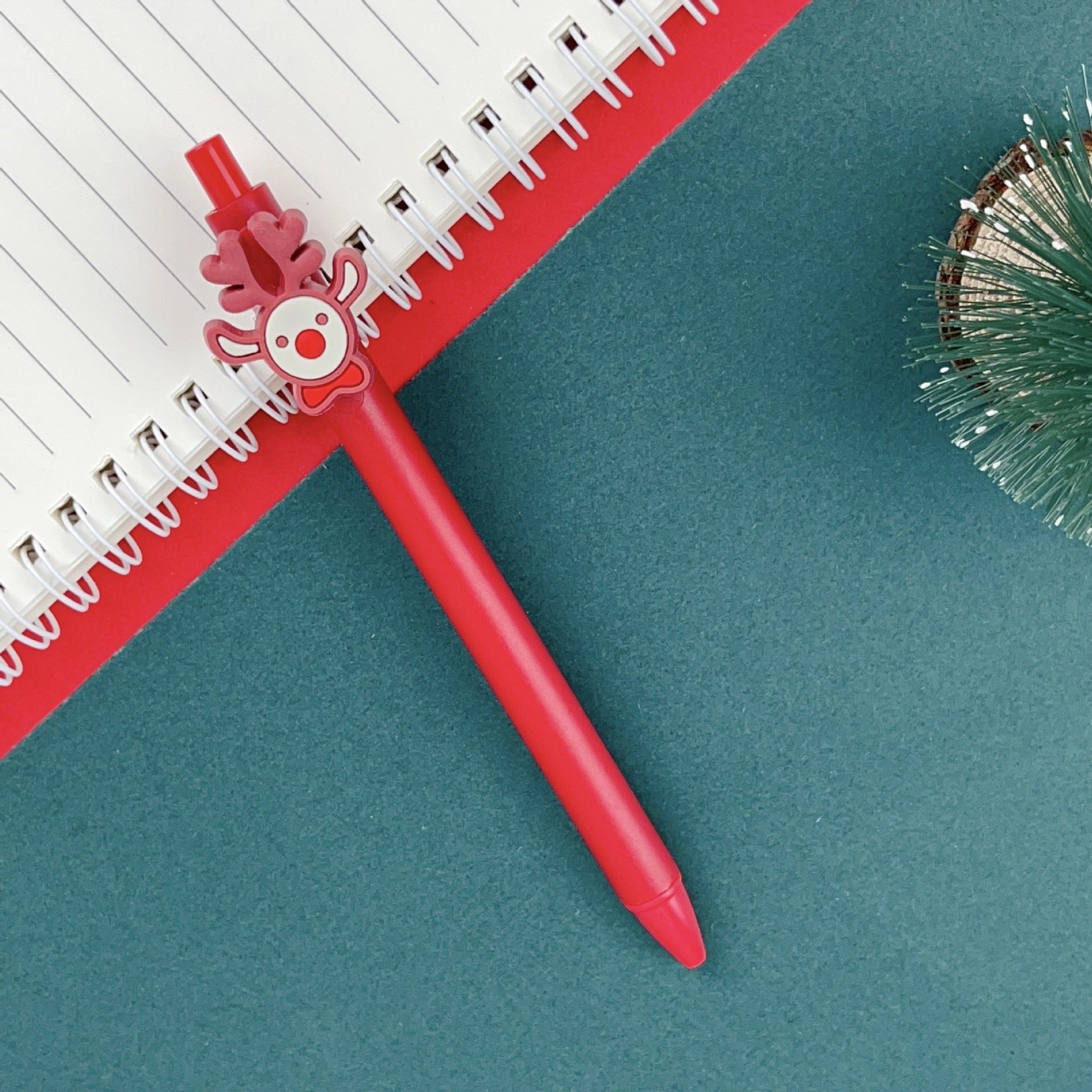 Wholesale Christmas Click Plastic Gel Pens